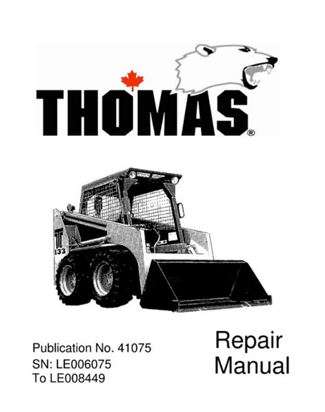 01 thomas skid steer|thomas skid steer replacement parts.